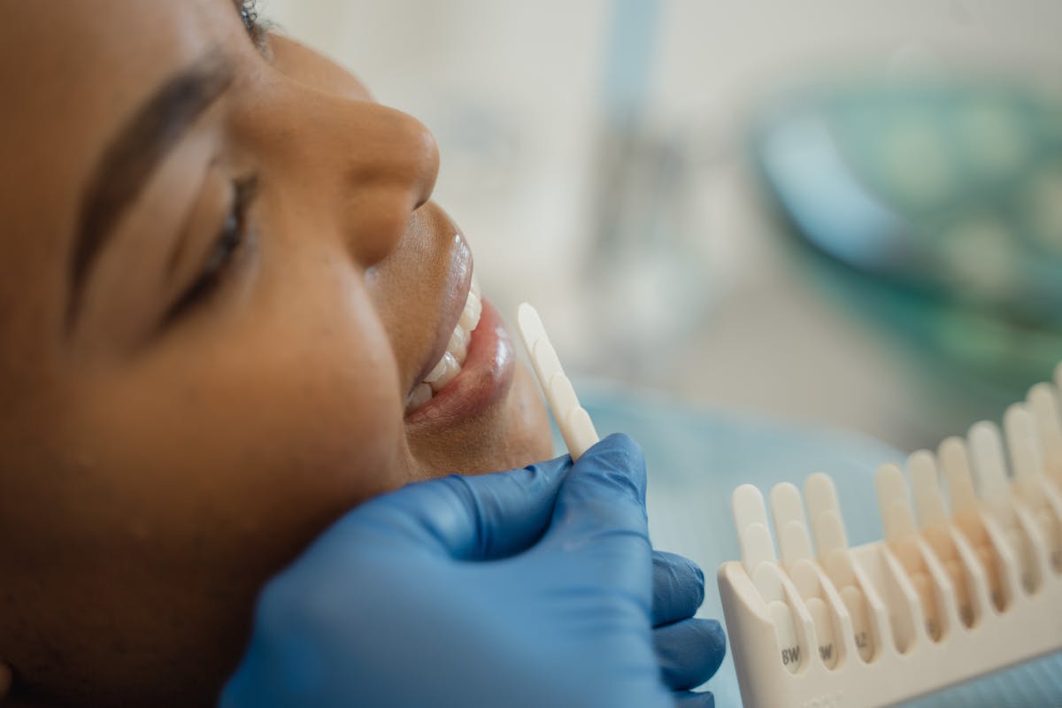 Patient having an Appointment with a Dentist